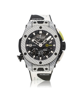 Hublot Big Bang  45 - 2024 + papers | Golf carbon white skeleton
