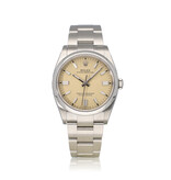 Rolex Oyster Perpetual 36 - 2026 box + papers | steel beige pastel domed Oyster