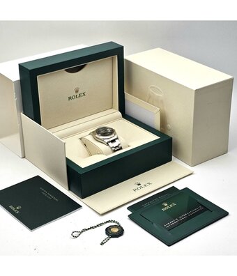 Rolex Datejust 36 - 2025 B+P | steel - gold grey roman Oyster Wimbledon
