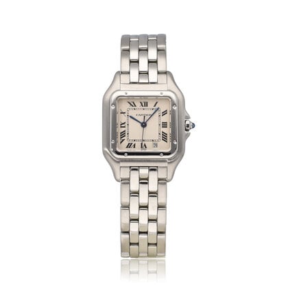 Panthere  26 NEW CARTIER SERVICE - box + papers | steel silver MM - medium | W25054P5