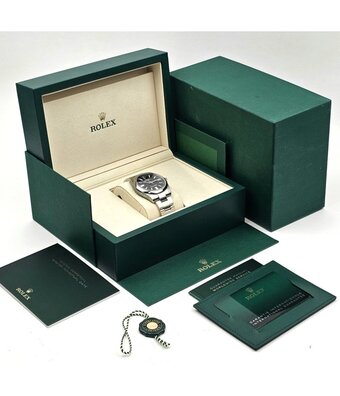 Rolex Oyster Perpetual 41 - 2025 box + papers | steel black Oyster
