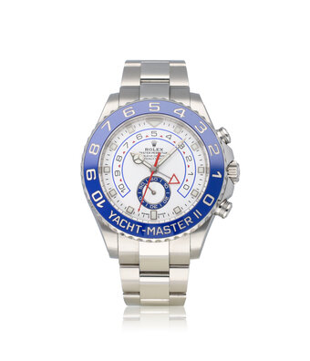 Rolex Yacht-master II 2022 box + papers | steel ceramic white blue Oyster