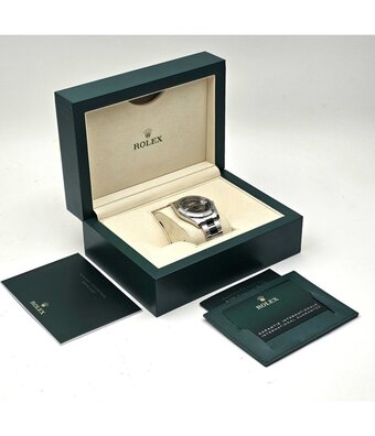 Rolex Datejust 41 - 2022 box + papers | steel - white gold Wimbledon Oyster