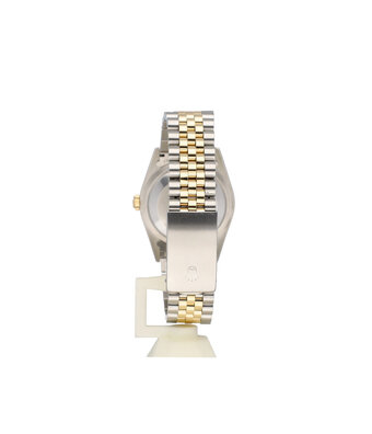 Rolex Datejust 36 NEW ROLEX SERVICE - 1999 B+P | steel - gold champagne Jubilee