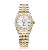 Rolex Datejust 36 NEW ROLEX SERVICE - 1986 + papers | steel - gold Jubilee white roman