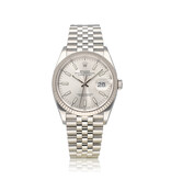 Rolex Datejust 36 NEW ROLEX SERVICE - 2022 B+P | steel silver Jubilee