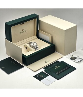 Rolex Datejust 36 NEW ROLEX SERVICE - 2022 B+P | steel silver Jubilee
