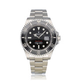 Rolex Sea-Dweller  43 NEW ROLEX SERVICE - 2018 B+P | steel red black ceramic