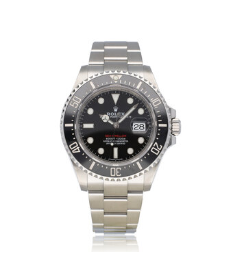 Rolex Sea-Dweller  43 NEW ROLEX SERVICE - 2018 B+P | steel red black ceramic