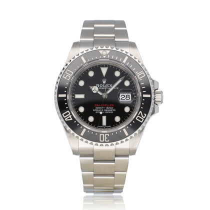 Sea-Dweller  43 NEW ROLEX SERVICE - 2018 B+P | steel red black ceramic