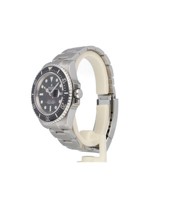 Rolex Sea-Dweller  43 NEW ROLEX SERVICE - 2018 B+P | steel red black ceramic