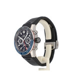 TAG Heuer Carrera Calibre Heuer 02 Chronograph 43 - 2026 + box | steel skeleton black - blue bezel