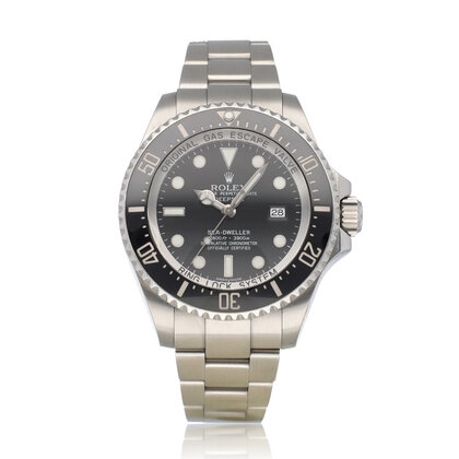 Sea-Dweller Deepsea  44 NEW ROLEX SERVICE - 2010 B+P | steel black Oyster