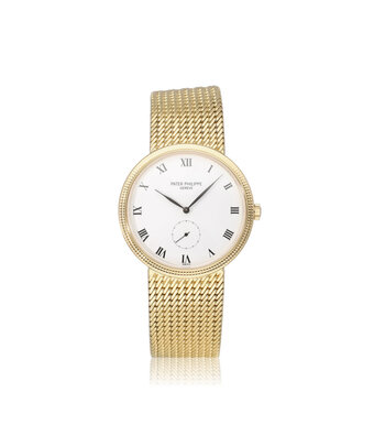 Patek Philippe Calatrava  33 - 1992 box + papers | yellow gold