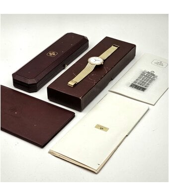Patek Philippe Calatrava  33 - 1992 box + papers | yellow gold