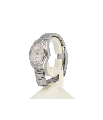 Rolex Datejust 31 steel - white gold diamond Oyster diamond