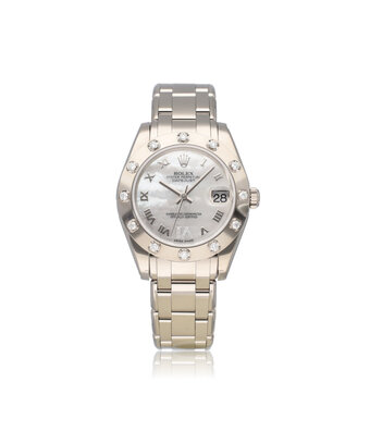 Rolex Pearlmaster  - 2018 B+P | white gold - MOP diamond IV - Pearlmaster