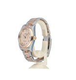 Rolex Datejust 36 NEW ROLEX SERVICE - 2011 B+P | steel - gold pink roulette