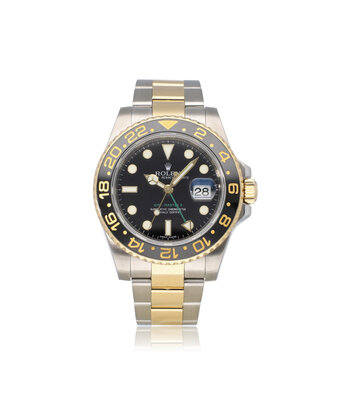 Rolex GMT-Master II 40 - 2010 + papers | steel - yellow gold ceramic black