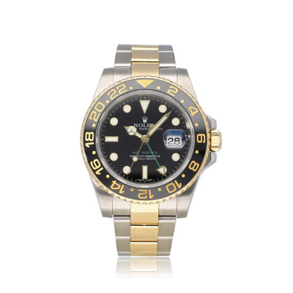 GMT-Master II 40 - 2010 + papers | steel - yellow gold ceramic black