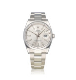 Rolex Datejust 36 - 2024 - box + papers | steel silver domed Oyster