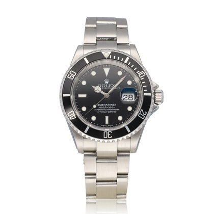 Submariner Date 40 NEW ROLEX SERVICE - 2005 box + papers | steel black Oyster