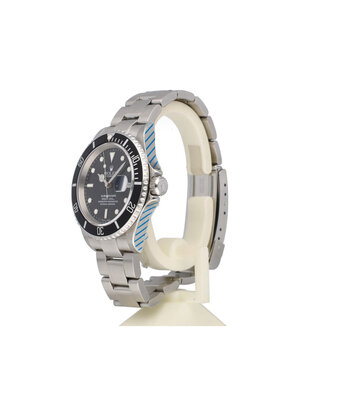 Rolex Submariner Date 40 NEW ROLEX SERVICE - 2005 box + papers | steel black Oyster