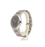 Cartier Ballon Bleu de Cartier  42 - 2009 B+P | steel - rose gold brown - choco