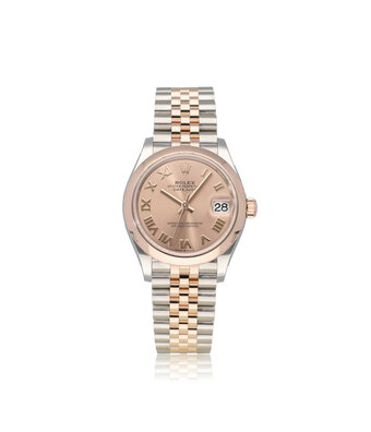Rolex Datejust 31 2024 box + papers | steel - rose gold pink roman Jubilee