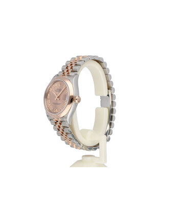 Rolex Datejust 31 2024 box + papers | steel - rose gold pink roman Jubilee
