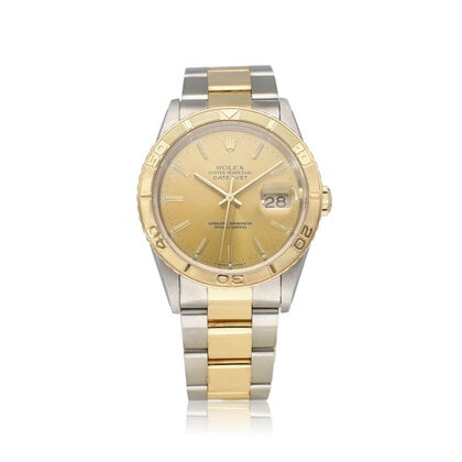 Datejust 36 Turn-o-graph - 1998 + papers | steel - yellow gold champagne Oyster