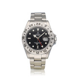 Rolex Explorer II  40 NEW ROLEX SERVICE - 2005 B+P | steel black F-serial
