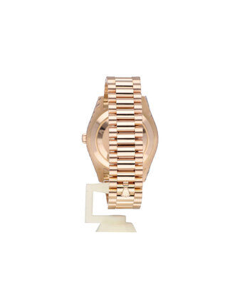 Rolex Day-Date II 41 NEW ROLEX SERVICE - 2015 B+P | rose gold white roman President