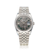Rolex Datejust 36 2021 box + papers | Wimbledon Jubilee domed steel