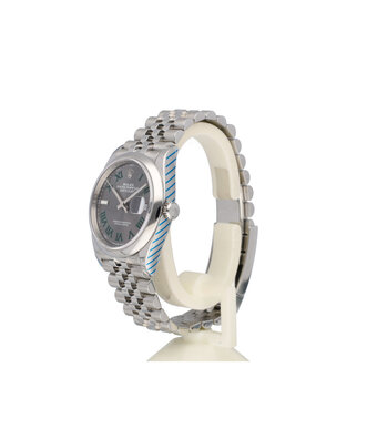 Rolex Datejust 36 2021 box + papers | Wimbledon Jubilee domed steel