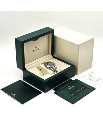 Rolex Datejust 36 2021 box + papers | Wimbledon Jubilee domed steel