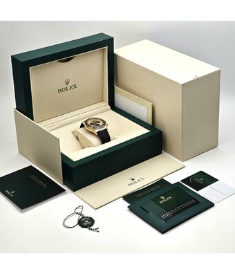 Rolex Cosmograph Daytona  40 NEW ROLEX SERVICE - 2024 B+P | gold - champagne Pikachu rubber - Oy