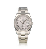 Rolex Datejust 36 NEW ROLEX SERVICE  - 2009 + papers | steel silver roman Oyster
