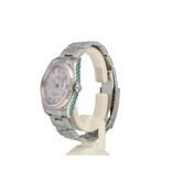 Rolex Datejust 36 NEW ROLEX SERVICE  - 2009 + papers | steel silver roman Oyster