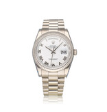 Rolex Day-Date 36 - 2002 B+P | white gold white roman President