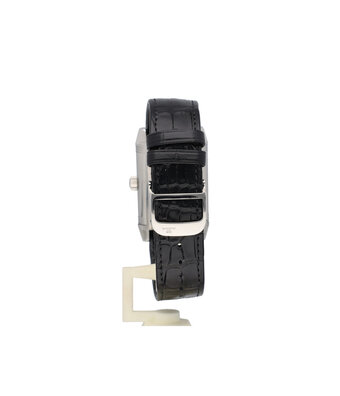 Jaeger-LeCoultre Reverso Grande  NEW JLC SERVICE INCL. STRAP + box  | steel - silver - black - 8 day's powe