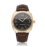 Panerai Radiomir 3 Days Oro Rosa 47 - 2010 box + papers | rose gold black limited edition