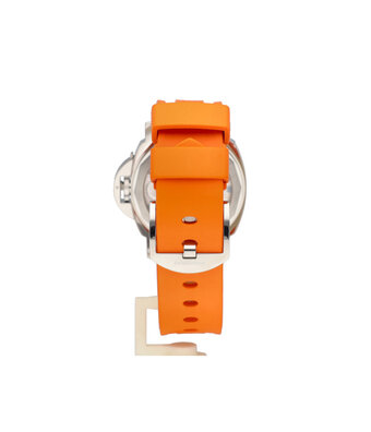 Panerai Luminor Base  - 2004 B+P | steel black orange rubber