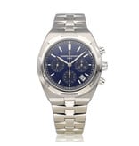 Vacheron Constantin Overseas Chronograph 43 - 2024 box + papers | STOCK | steel blue