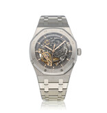 Audemars Piguet Royal Oak Double balance wheel openworked 41 - 2023 box + papers | steel skeleton