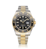 Rolex Sea-Dweller  43 NEW ROLEX SERVICE - 2019 B+P | steel - yellow gold black ceramic