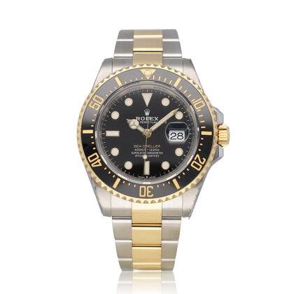 Sea-Dweller  43 NEW ROLEX SERVICE - 2019 B+P | steel - yellow gold black ceramic