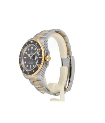 Rolex Sea-Dweller  43 NEW ROLEX SERVICE - 2019 B+P | steel - yellow gold black ceramic