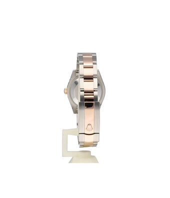Rolex Datejust 31 NEW ROLEX SERVICE - 2017 B+P | steel - rose gold white roman