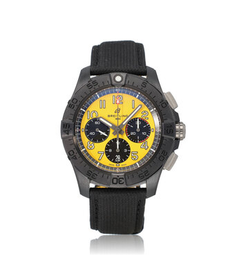 Breitling Avenger B01 Chronograph Nightmission 44 NEW BREITLING SERVICE - 2024 B+P | ceramic black y